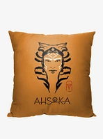 Star Wars Ahsoka Brushstroke Printed Throw Pillow