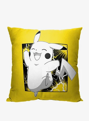 Pokémon Horray Pikachu Printed Throw Pillow