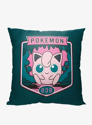Pokémon Outdoor Jigglypuff Printed Throw Pillow