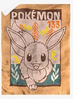 Pokémon Eevee In the Wild Mink Sherpa Blanket