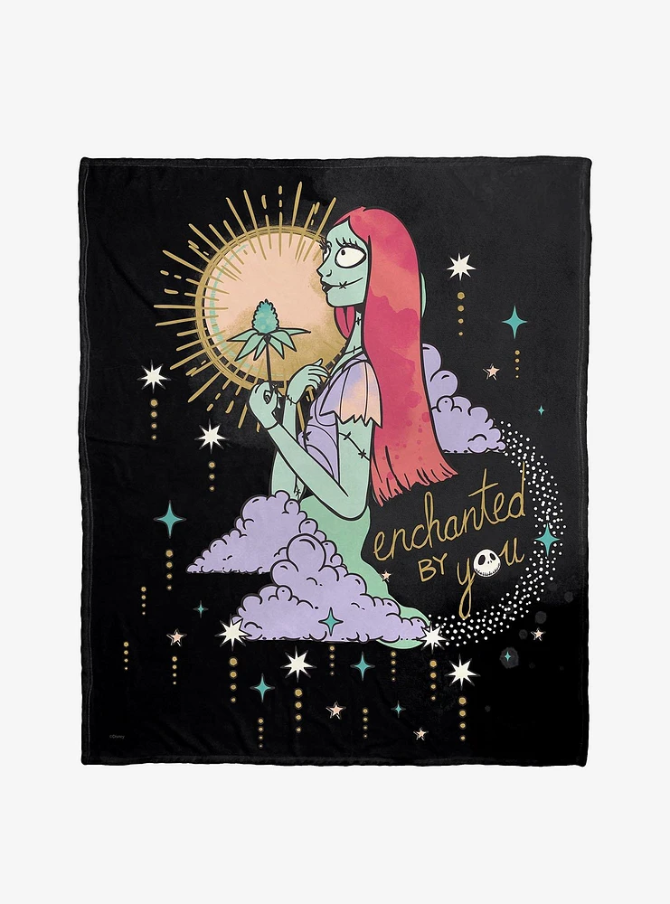 Disney Nightmare Before Christmas Sally Rocks Silk Touch Blanket