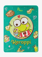 Keroppi Pears Please Micro Raschel Blanket