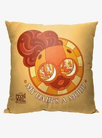 Marvel Moon Girl Hair Mood Printed Throw Pillow