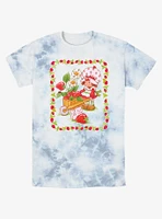 Strawberry Shortcake & Custard Wagon Berries Tie-Dye T-Shirt