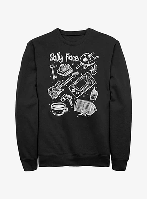 Sally Face Doodle Sweatshirt