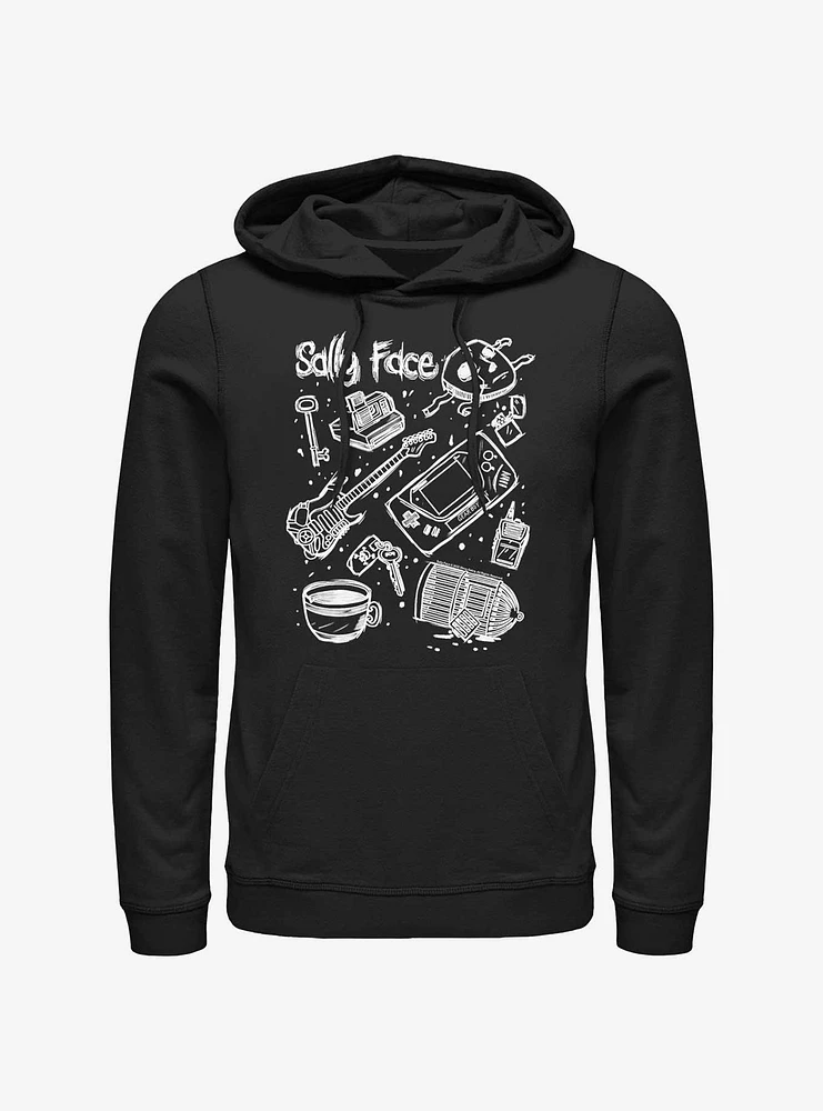 Sally Face Doodle Hoodie