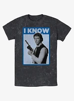 Star Wars Han Love Mineral Wash T-Shirt