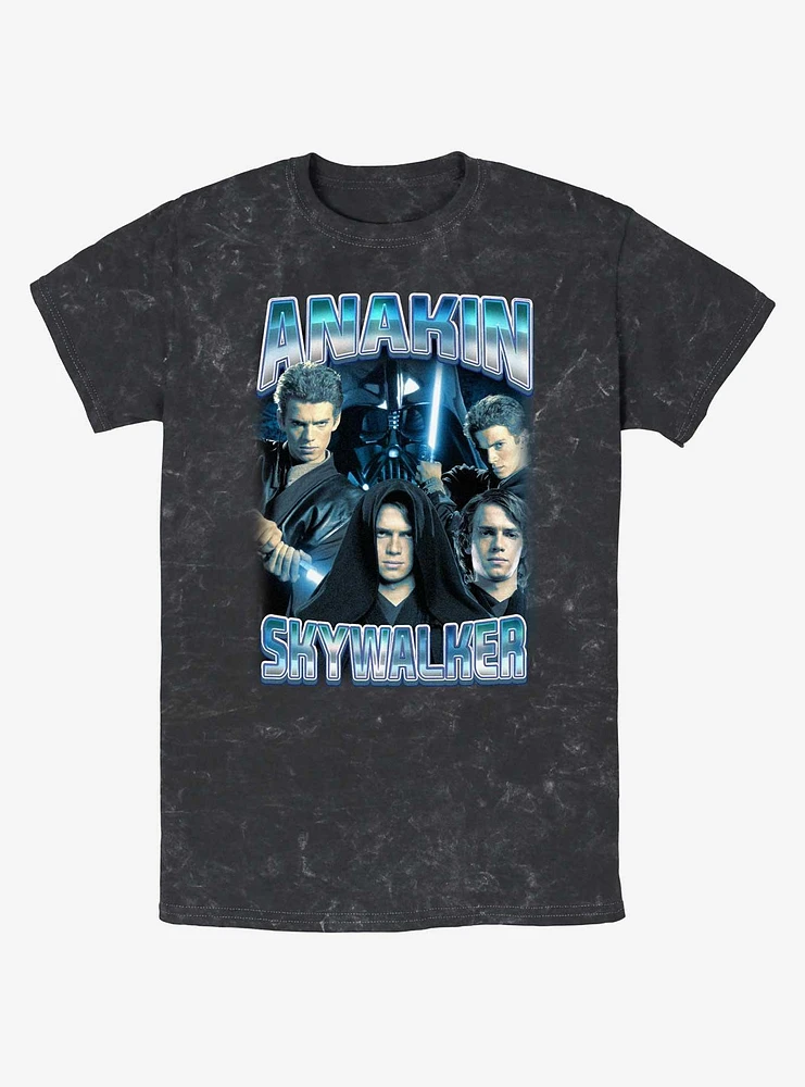 Star Wars Bad Anakin Mineral Wash T-Shirt