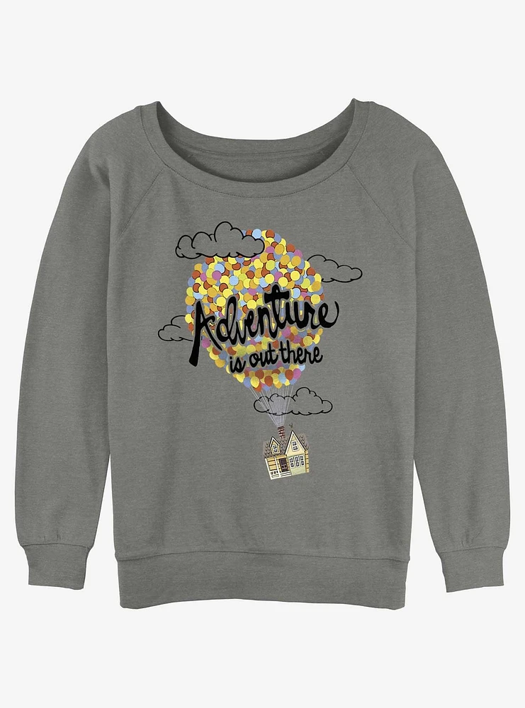 Disney Pixar Up Adventure Is Out There Girls Slouchy Sweatshirt