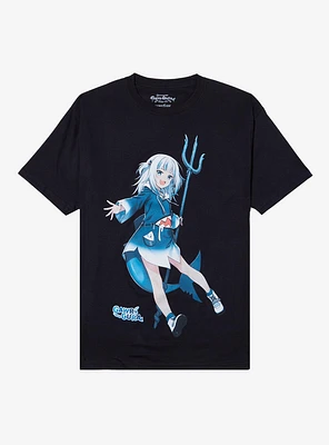 CounterSide X Hololive Myth Gawr Gura T-Shirt