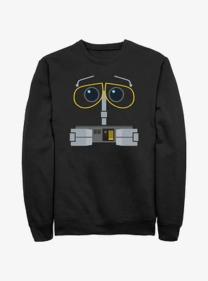 Disney Pixar WALL-E Robot Face Sweatshirt