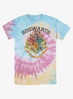 Harry Potter Hogwarts Logo Tie-Dye T-Shirt