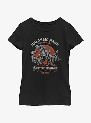 Jurassic Park Raptor Trainer Youth Girls T-Shirt