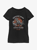 Jurassic Park Raptor Trainer Youth Girls T-Shirt