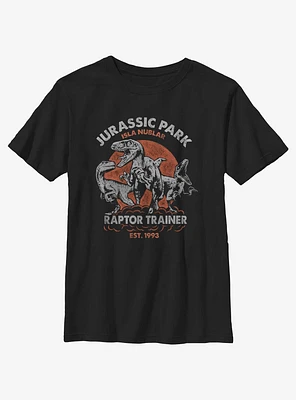 Jurassic Park Raptor Trainer Youth T-Shirt