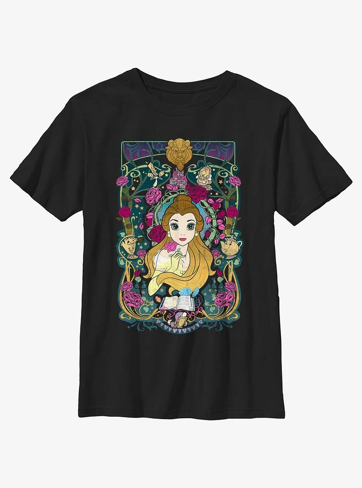 Disney Beauty and the Beast Belle Flowers Youth T-Shirt