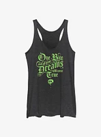 Disney Sleeping Beauty Death Womens Tank Top