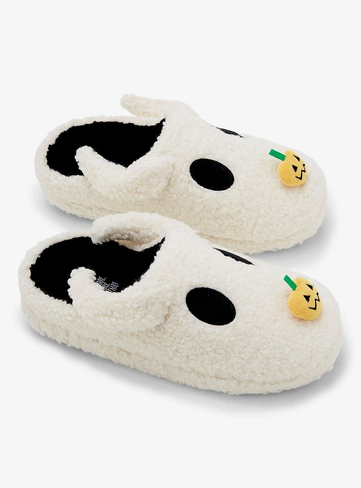 Disney The Nightmare Before Christmas Zero Figural Women's Sherpa Slippers — BoxLunch Exclusive