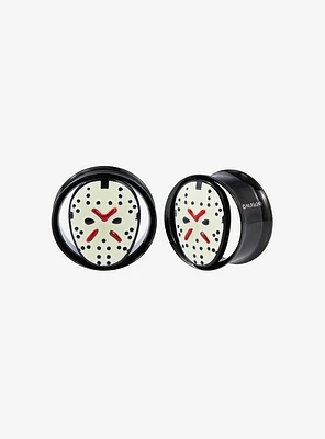 Friday The 13th Steel Jason Mask Plug 2 Pack