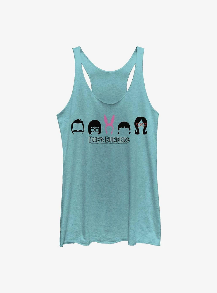 Bob's Burgers Hair Lineup Girls Tank