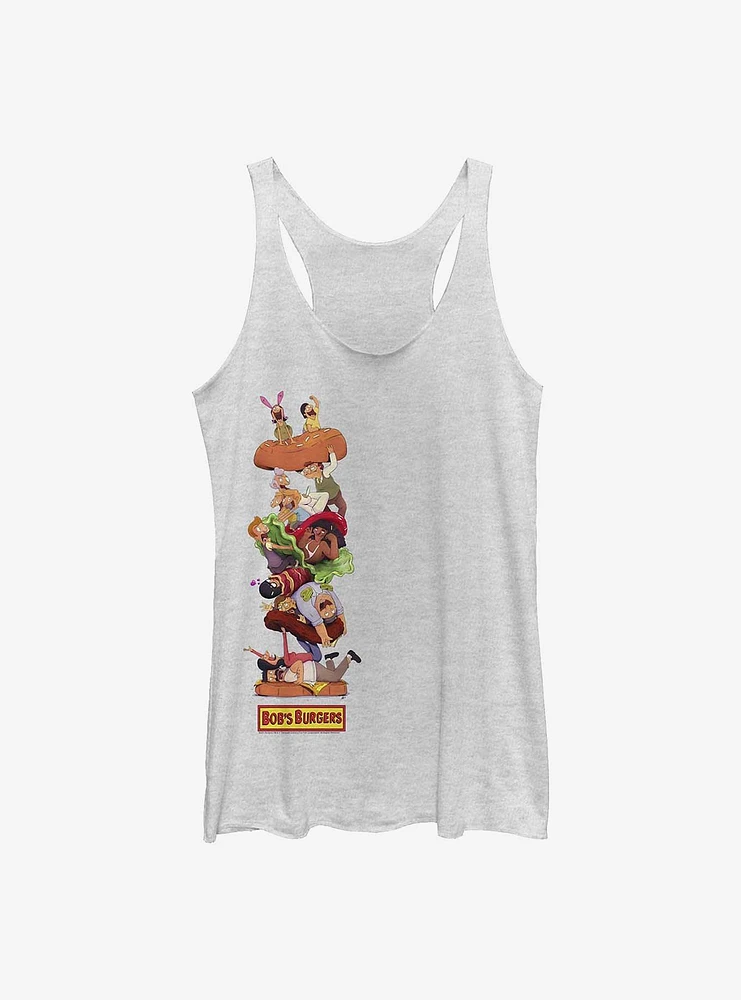 Bob's Burgers Burger Stack Girls Tank