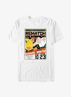 Family Guy Peter vs Chicken Rematch Poster T-Shirt