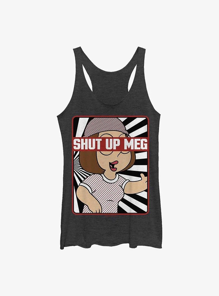 Family Guy Shut Up Meg Girls Tank