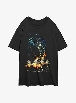 Alien Xenomorph XX121 Girls Oversized T-Shirt