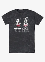 Disney Mickey Mouse & Minnie Always Forever Mineral Wash T-Shirt