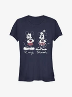 Disney Mickey Mouse & Minnie Always Forever Girls T-Shirt