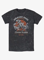 Jurassic Park Raptor Trainer Mineral Wash T-Shirt