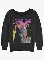 Disney Princesses Sleeping Beauty Poster Girls Slouchy Sweatshirt