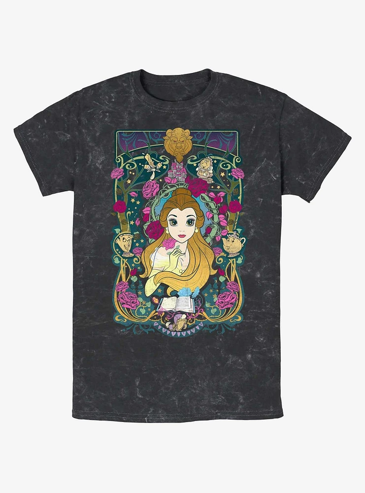 Disney Beauty And The Beast Belle Nouveau Mineral Wash T-Shirt