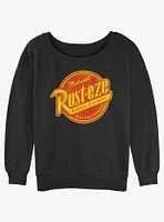 Disney Pixar Cars Rusteze Logo Girls Slouchy Sweatshirt