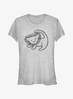 Disney The Lion King Cave Painting Girls T-Shirt