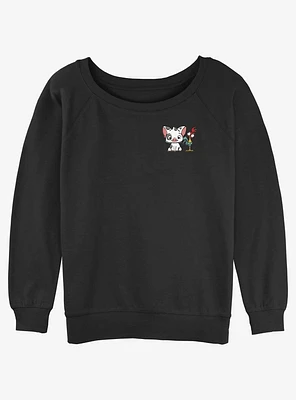 Disney Moana Pals Pocket Girls Slouchy Sweatshirt