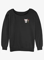 Disney Moana Pals Pocket Girls Slouchy Sweatshirt