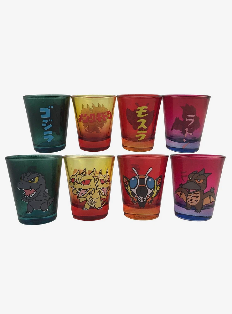 Godzilla Shot Glass Set