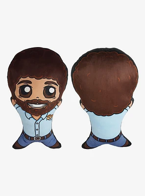 Bob Ross Character Pillow