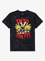 Five Nights At Freddy's: Into The Pit Spring Bonnie Dark Wash T-Shirt