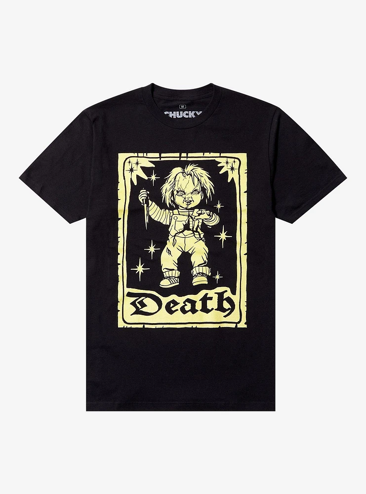 Child's Play Chucky Tarot Card T-Shirt