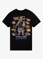 Delicious Dungeon Senshi Food Collage T-Shirt