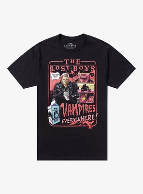 The Lost Boys Comic Book Art T-Shirt