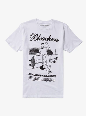 Bleachers Outline Boyfriend Fit Girls T-Shirt