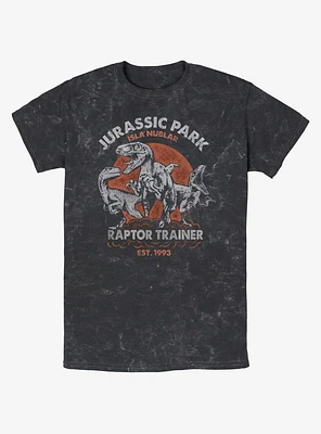 Jurassic Park Raptor Trainer Mineral Wash T-Shirt