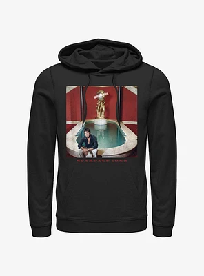 Scarface 1983 Fountain Portrait Hoodie