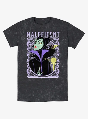 Disney Maleficent Queen Of Evil Mineral Wash T-Shirt