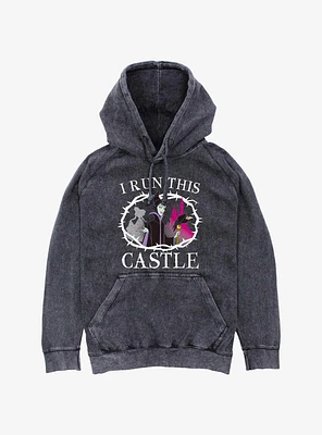 Disney Sleeping Beauty Maleficent I Run This Castle Mineral Wash Hoodie