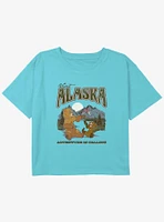 Disney Brother Bear Adventure Is Calling Youth Girls Boxy Crop T-Shirt