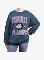 Disney Treasure Planet Morph College Womens Oversized Sweatshirt